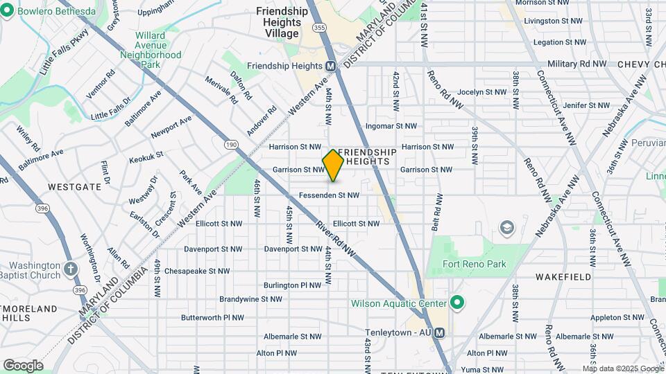 5003 44th St NW Map and Location Details