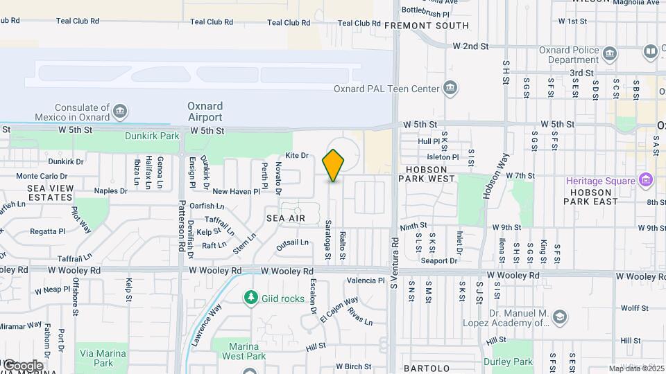 730 Saratoga St Map and Location Details