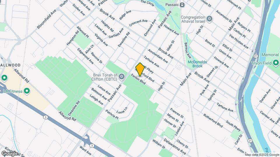 454 Fenlon Blvd Map and Location Details