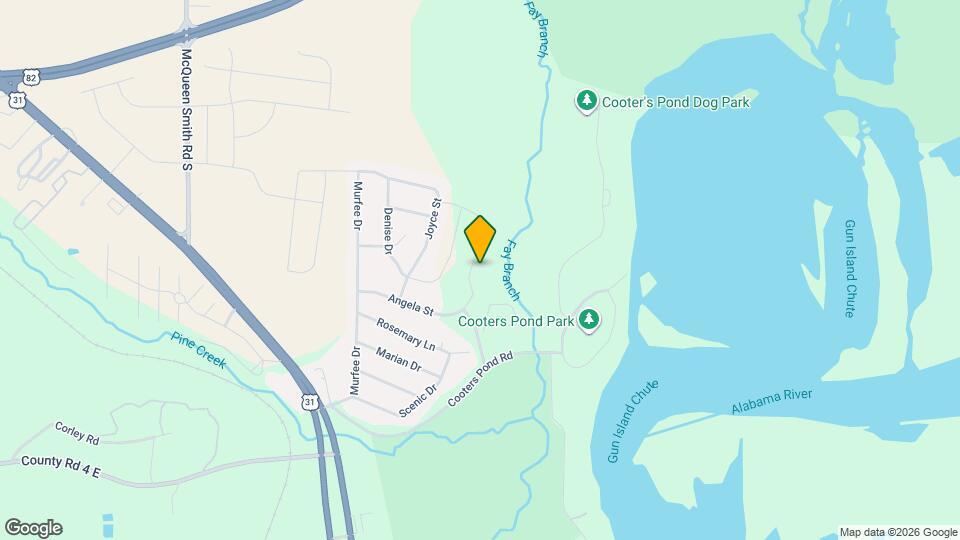 350 Angela St Mapa y Detalles de la Ubicación