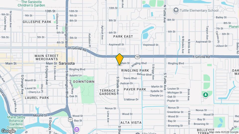 2411 Ringling Blvd, Unit SI ID1624242P Map and Location Details