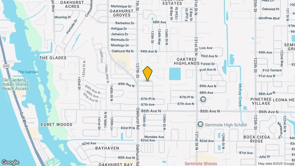 13600 Claredon Rd Map and Location Details