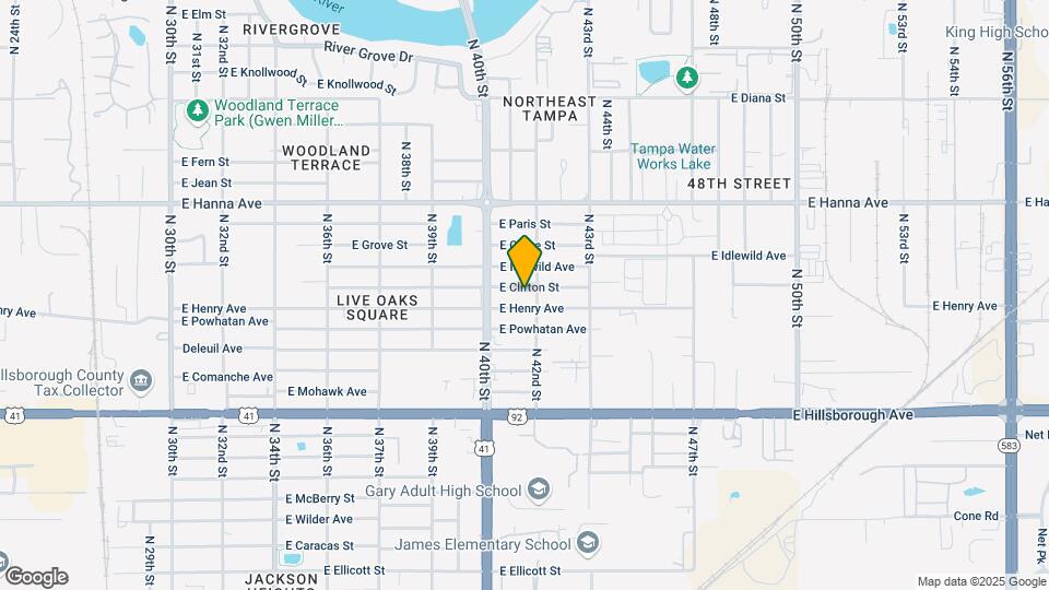 4019 E Clifton St Map and Location Details