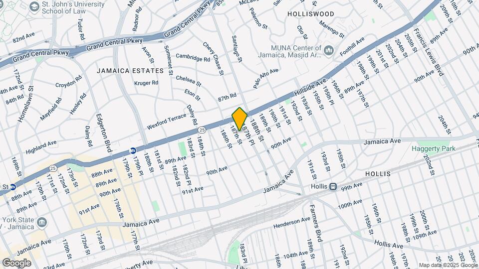 8837 187th St Map and Location Details