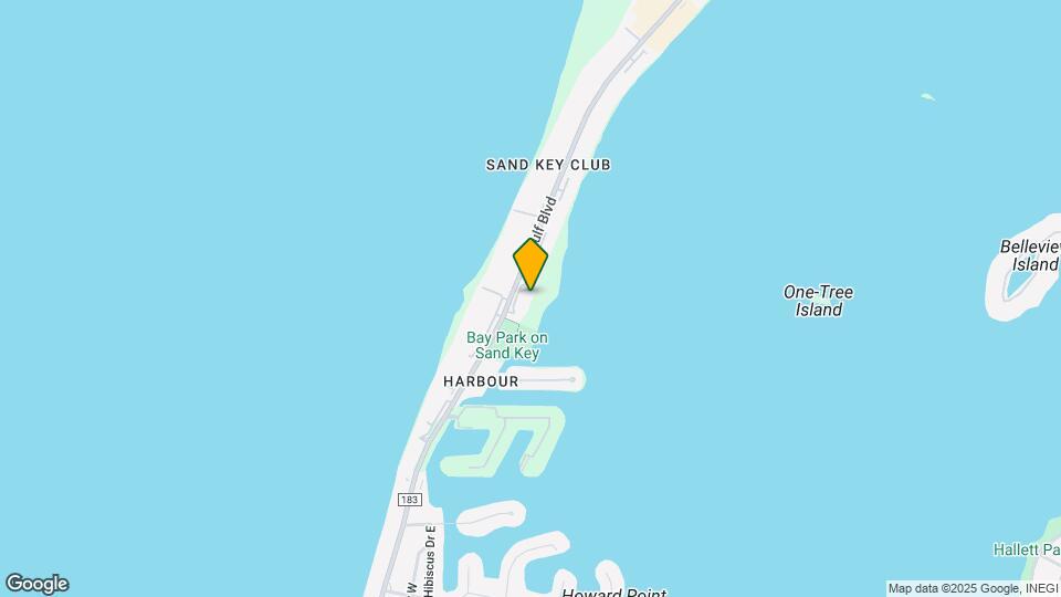 1501 Gulf Blvd Mapa y Detalles de la Ubicación