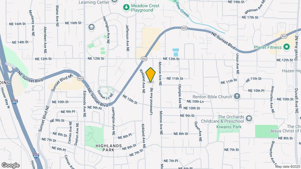 1053 Lynnwood Ave NE Map and Location Details