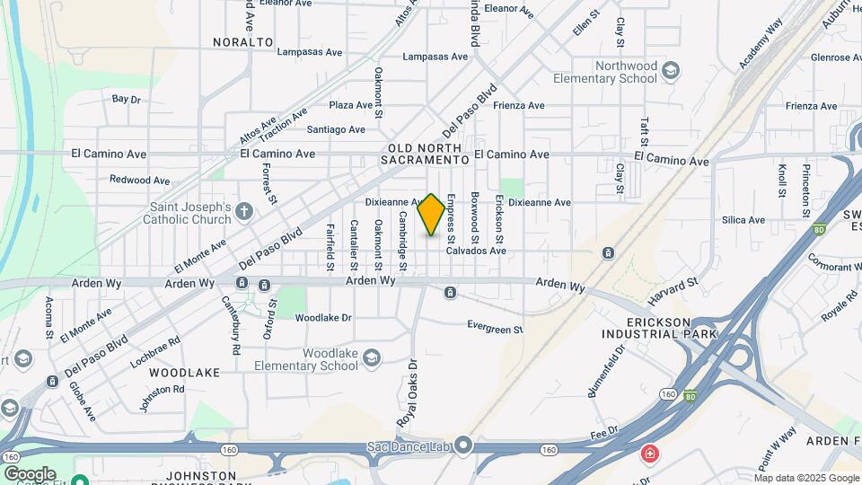 2314 Beaumont St Map and Location Details