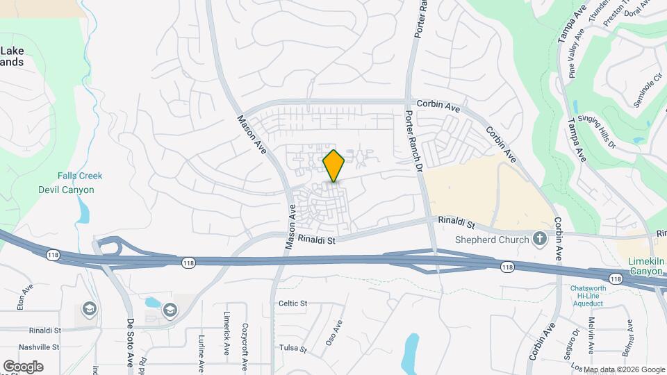 11320 Paseo La Cumbre Map and Location Details