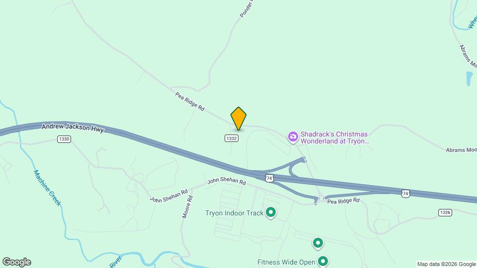 3298 Pea Ridge Rd Map and Location Details