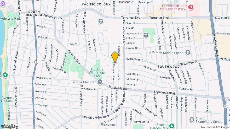 21806 Redbeam Ave Mapa y Detalles de la Ubicación