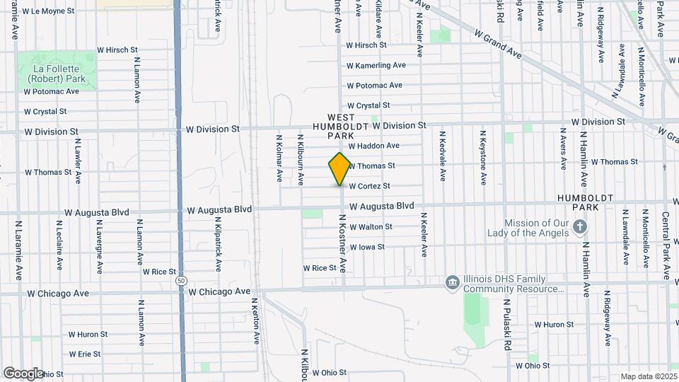 4401 W Cortez St Map and Location Details