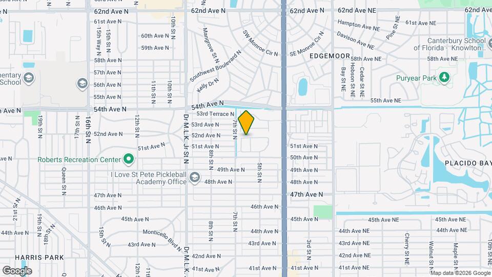 605 52nd Ave N Map and Location Details
