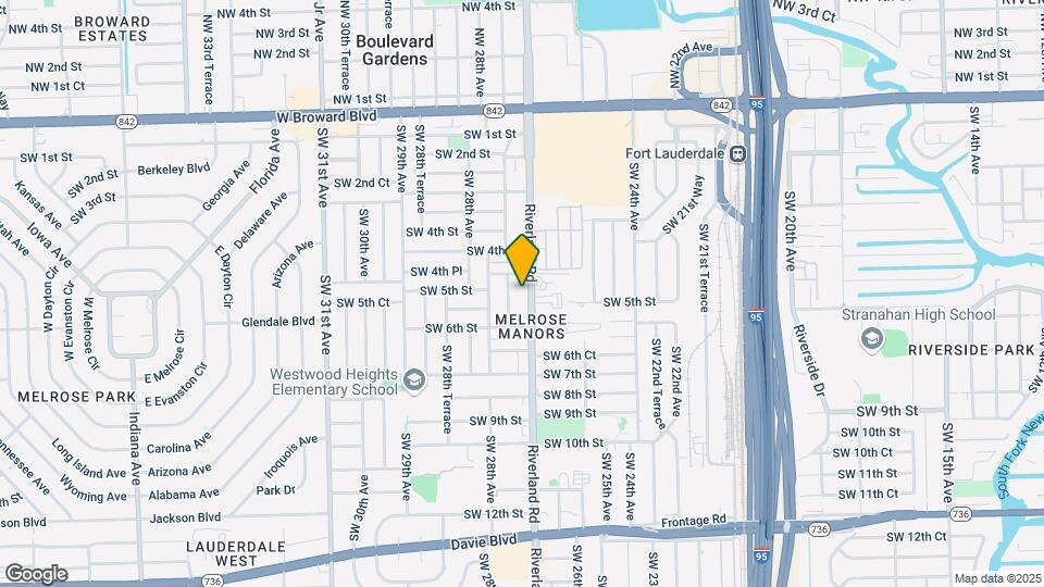519 SW 27th Ave Map and Location Details