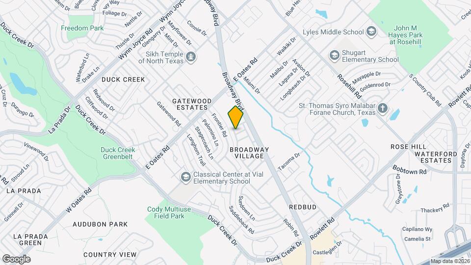 401 San Maria Dr Map and Location Details