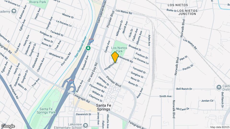 9448 Houghton Ave Mapa y Detalles de la Ubicación