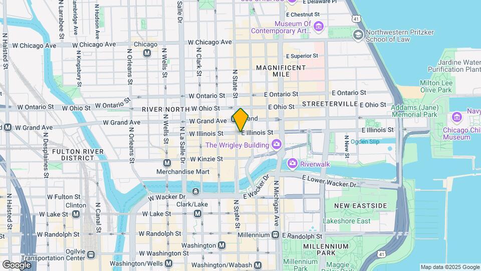 7 E Illinois St Mapa y Detalles de la Ubicación