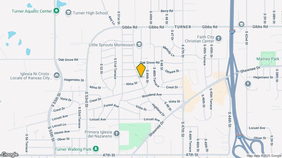 2709 Highland Dr Map and Location Details