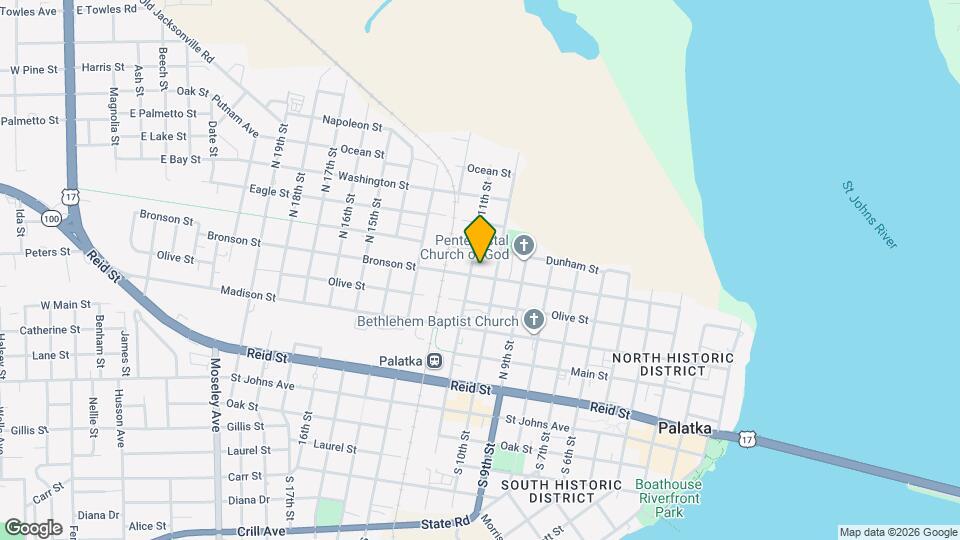 1010 Bronson St Map and Location Details