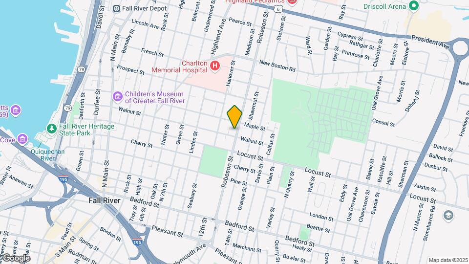 424 Robeson St Map and Location Details