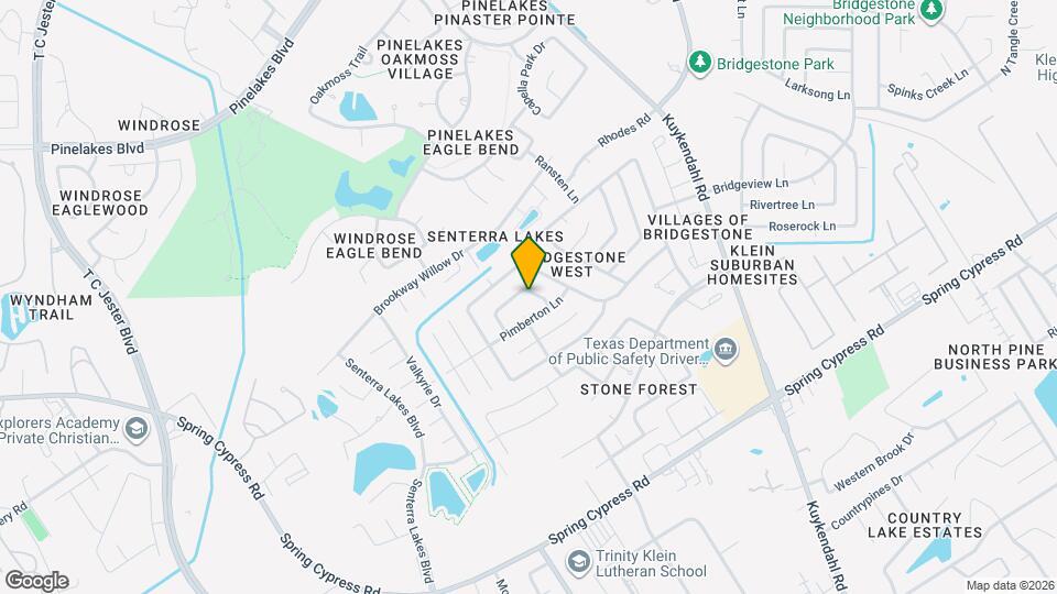 5507 Clarkston Ln Map and Location Details