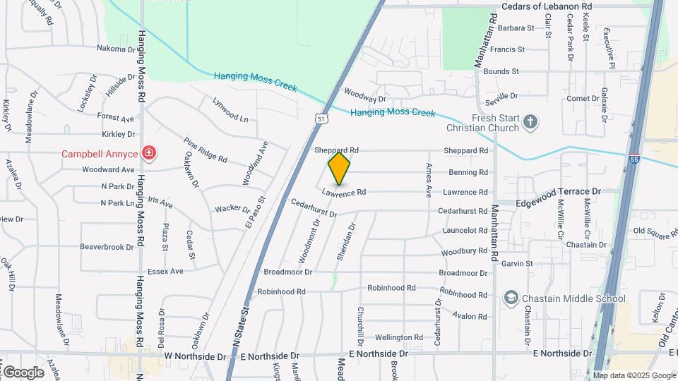 304 Lawrence Rd Map and Location Details