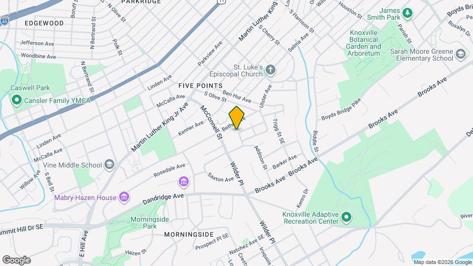 717 Sanders Ln Map and Location Details