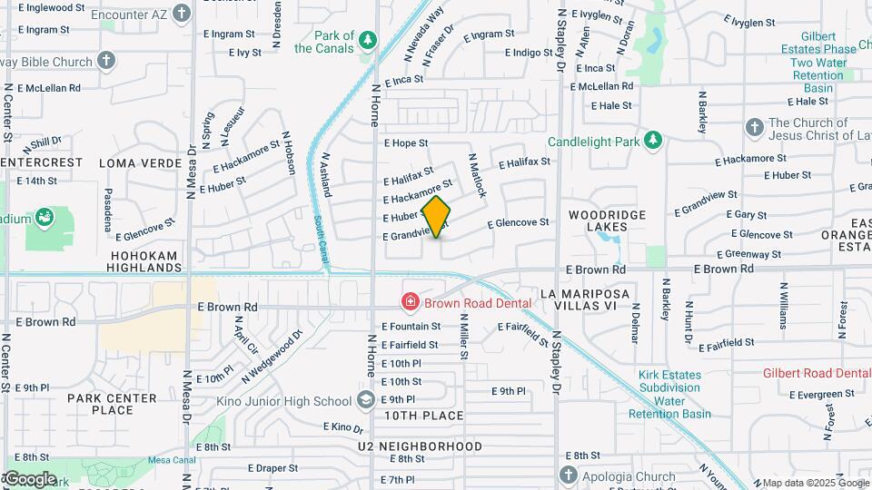 1230 N Fraser Dr Map and Location Details