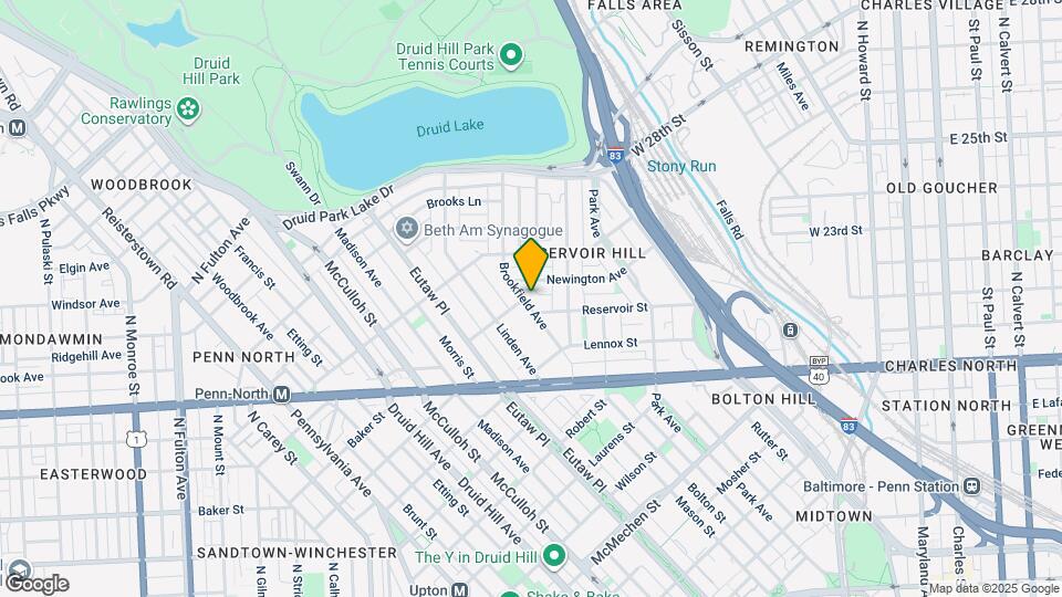 2215 Brookfield Ave Map and Location Details