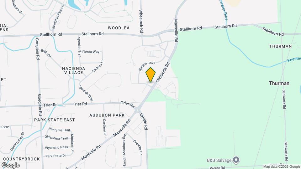 3902 Stanton Hall Pkwy Map and Location Details