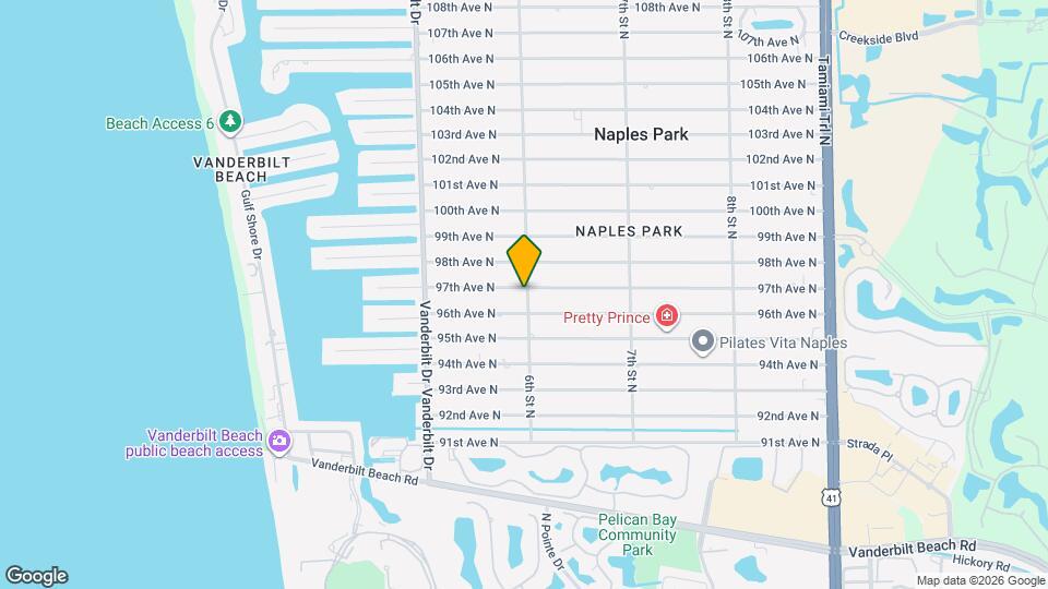 596 97th Ave N-Unit -1 Map and Location Details