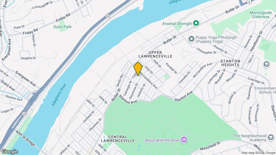 5228 Natrona Way Map and Location Details