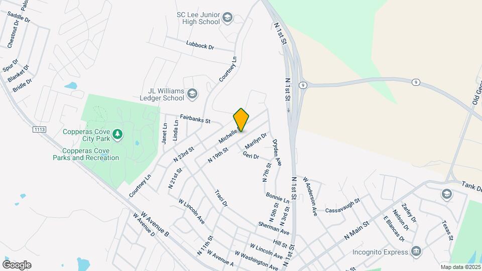 905 N 19th St Map and Location Details