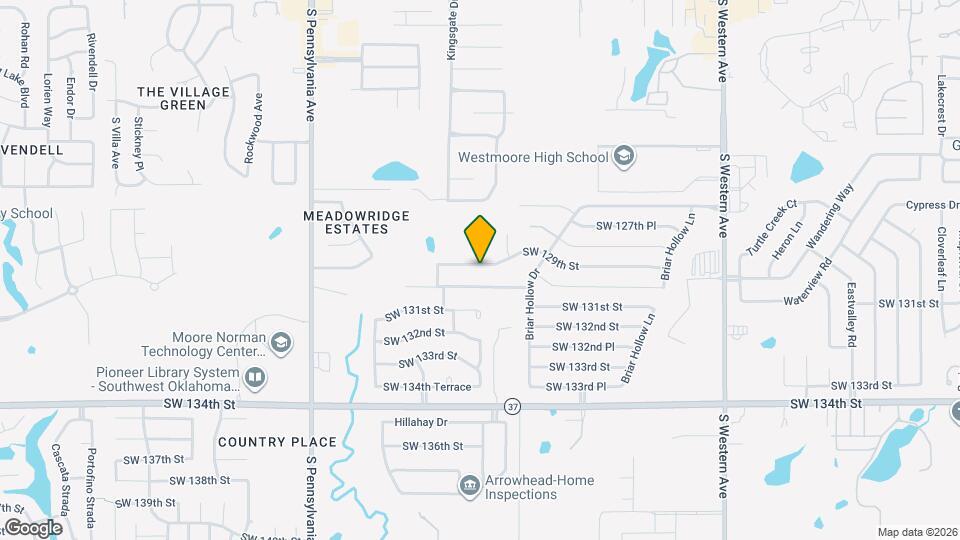 1424 SW 129th St Map and Location Details