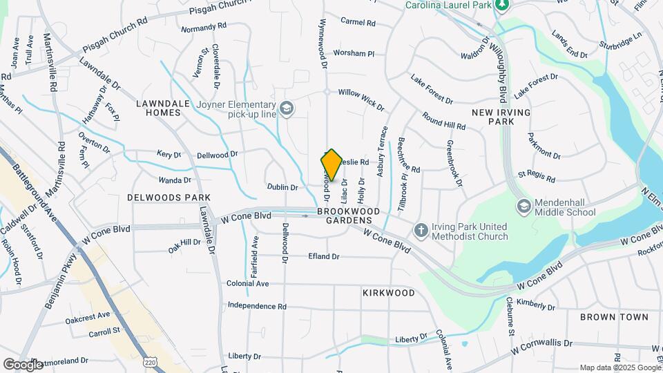 2706 Wynnewood Dr Map and Location Details