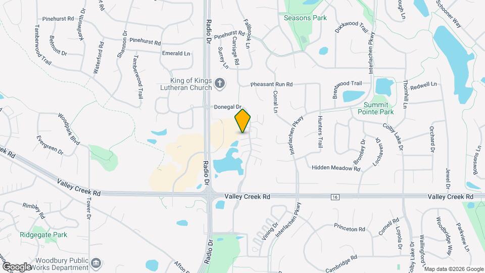 1810 Donegal Dr Map and Location Details