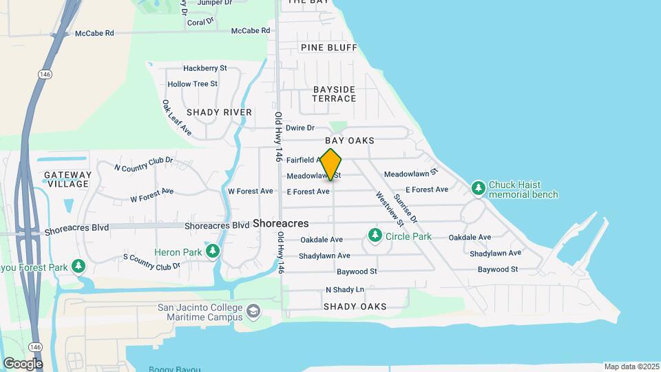 602 E Forest Ave Map and Location Details
