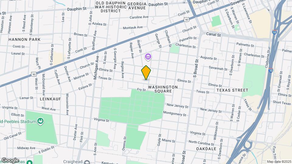 1152 Texas St Map and Location Details