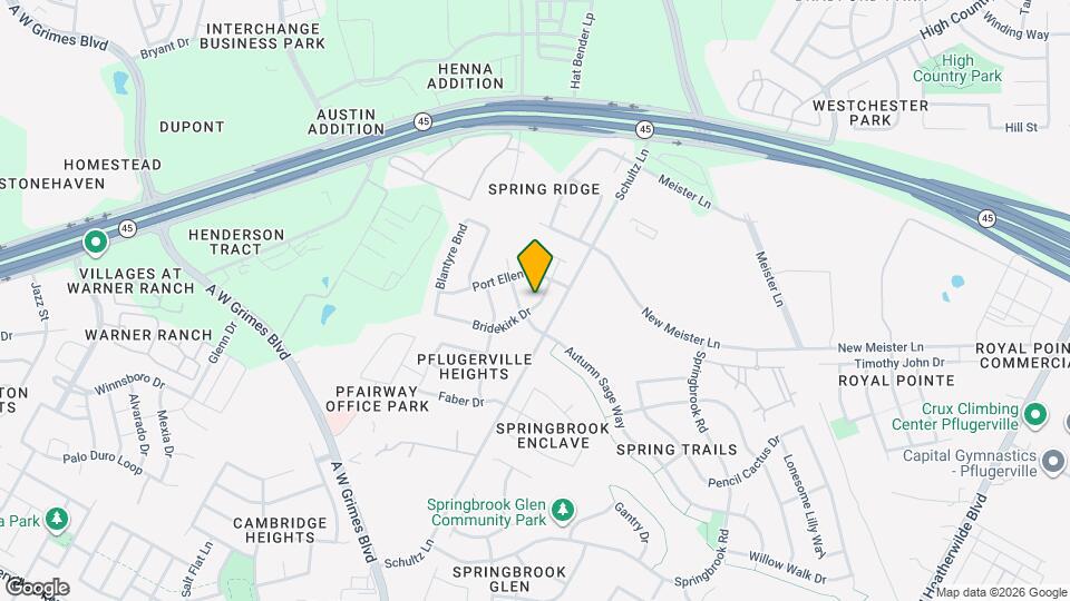 2718 Bridekirk Dr Map and Location Details