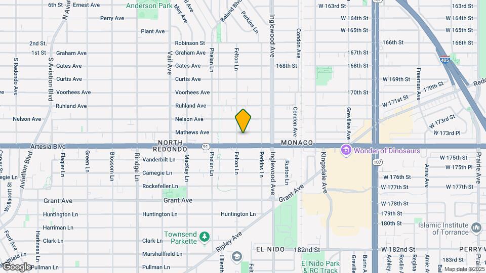 2604 Mathews Ave Map and Location Details