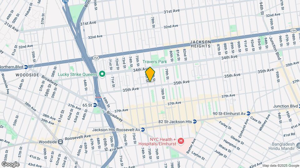 7615 35th Ave Mapa y Detalles de la Ubicación