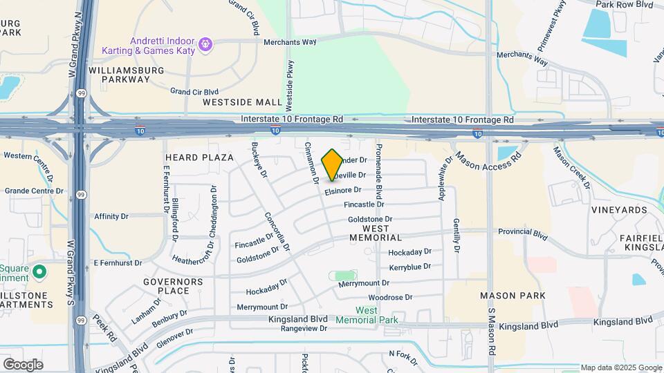22422 Elsinore Dr Map and Location Details