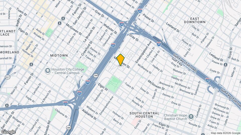 2621 Hutchins St Map and Location Details