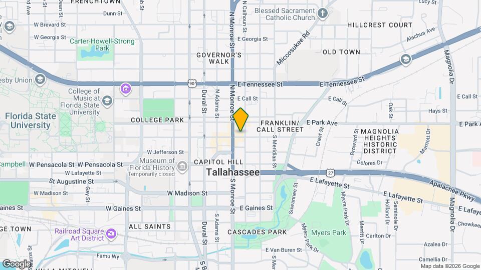 220a E College Ave Map and Location Details