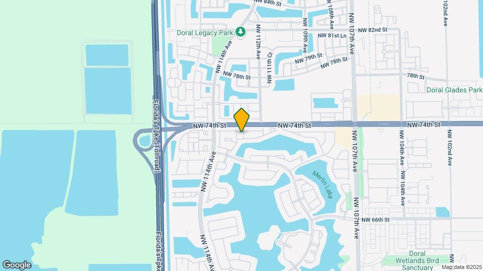 7332 NW 112th Ct Map and Location Details