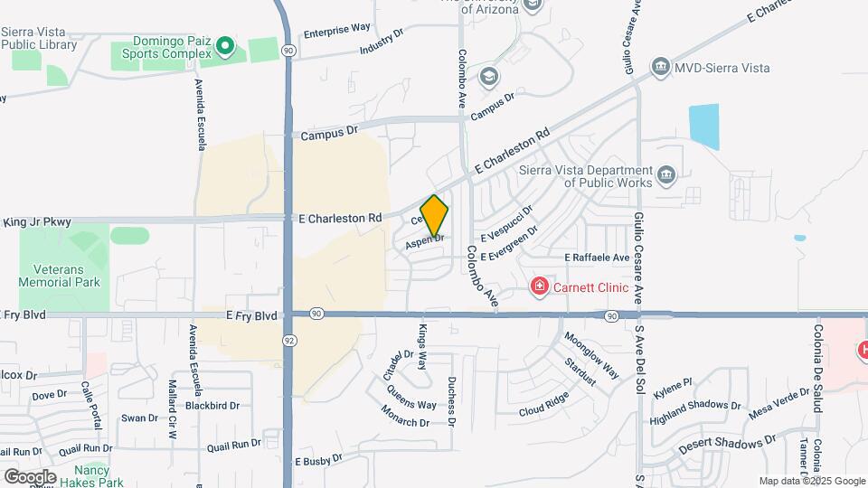 4632 Aspen Dr Map and Location Details