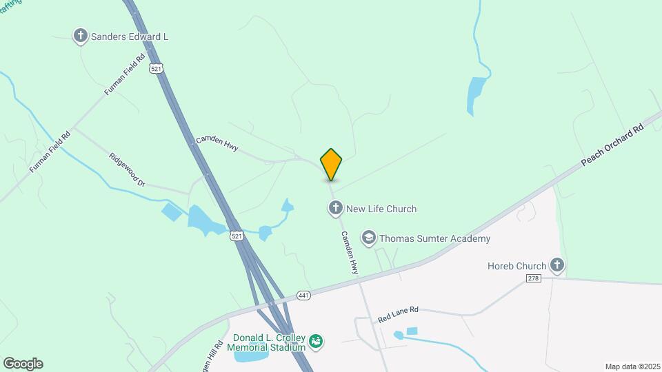 5405 Old Camden Rd Map and Location Details