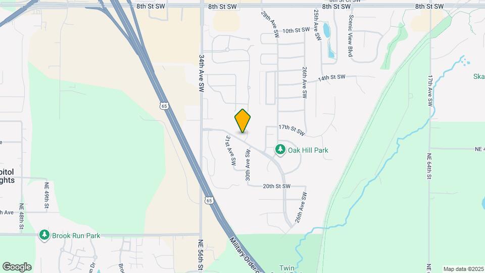 1646 Rutherford Ct SW Map and Location Details