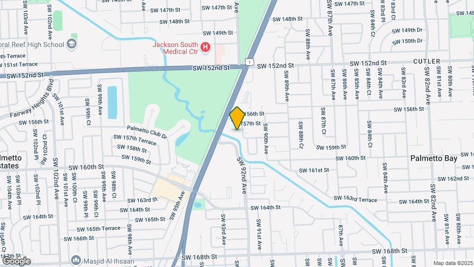 15800 SW 92nd Ave Map and Location Details