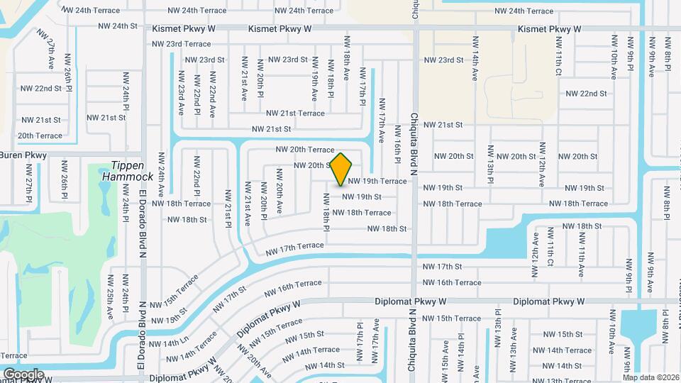 1739 NW 19th St Map and Location Details