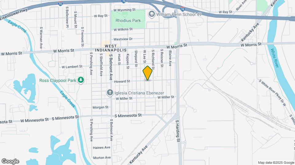 1759 Howard St Map and Location Details